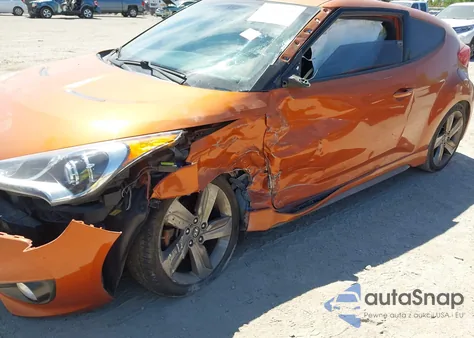 2015 Hyundai Veloster Turbo from USA, damaged, VIN KMHTC6AE7FU228107